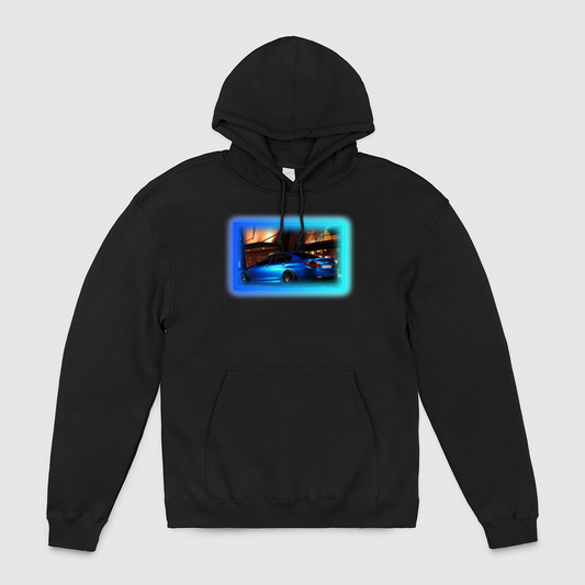 f10 Blue Glow Unisex Pullover Hoodie