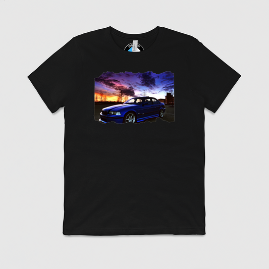 e36 Trippy Sky Mens Crew Tee