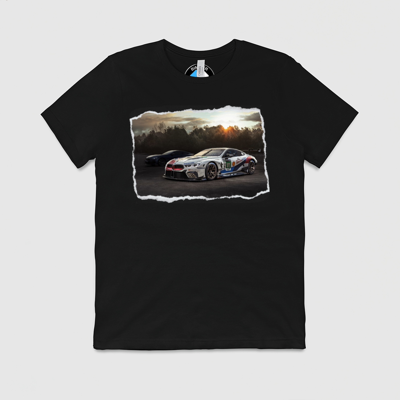 M8 Race Car Mens Crew Tee