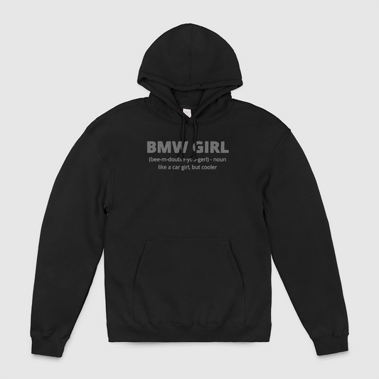 BMW Girl Defenition Unisex Pullover Hoodie