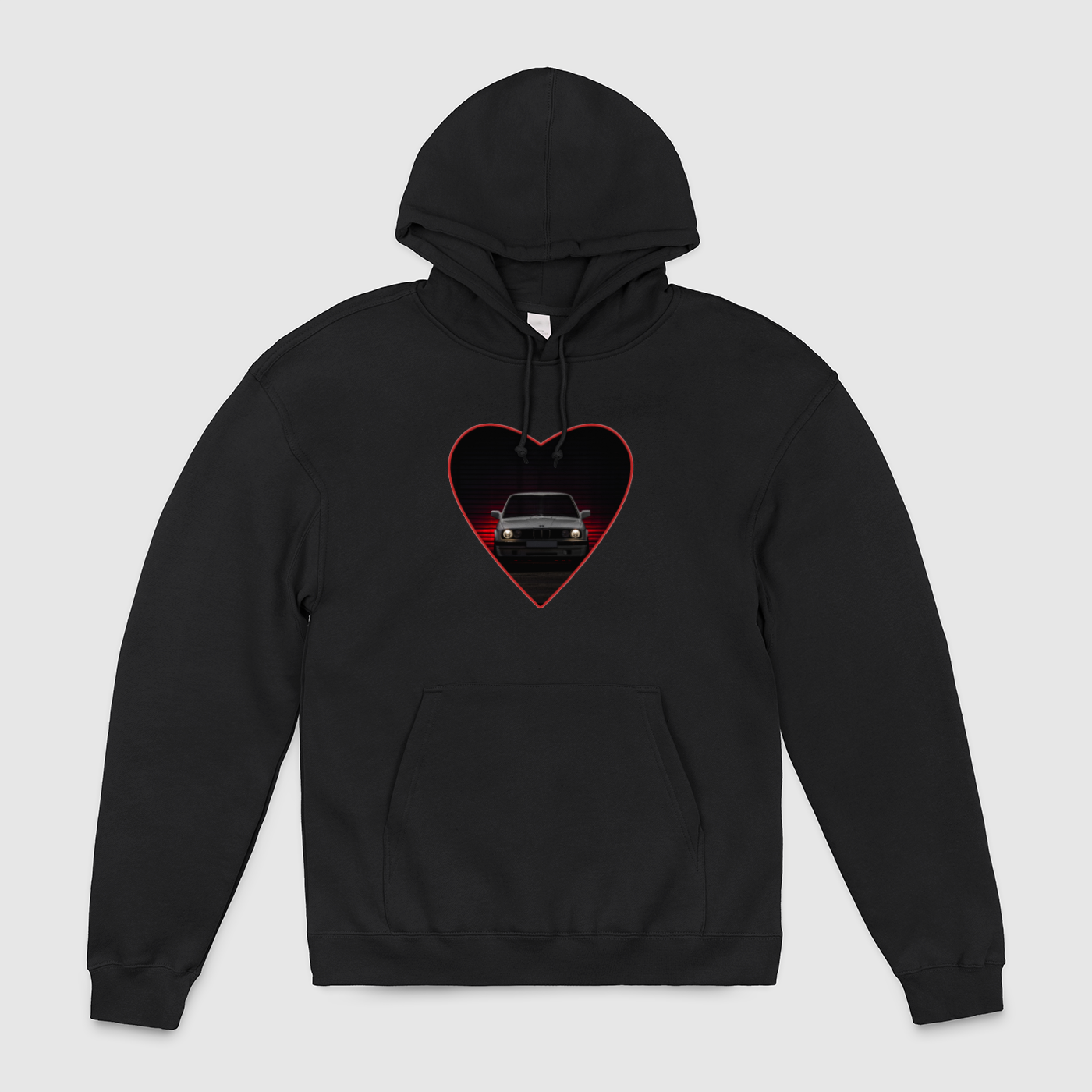 e30 Love Heart Unisex Pullover Hoodie