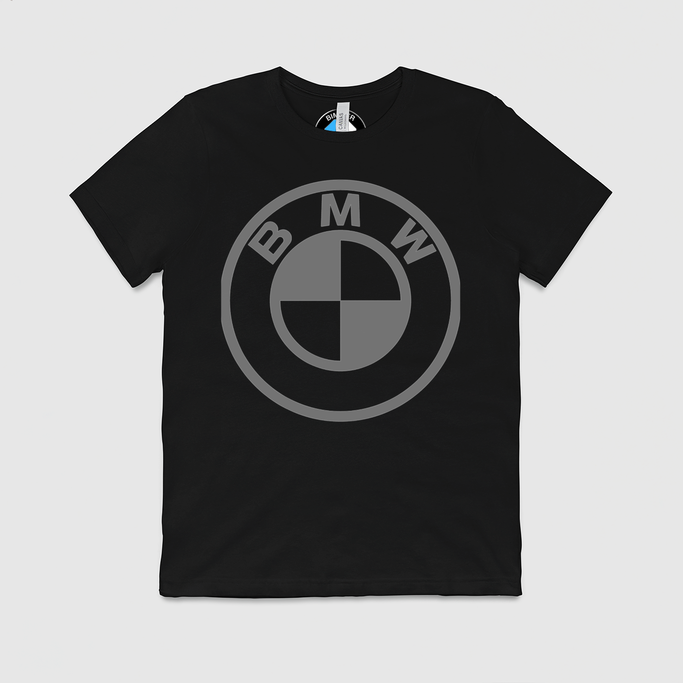 BMW Big Plain Logo Mens Crew Tee