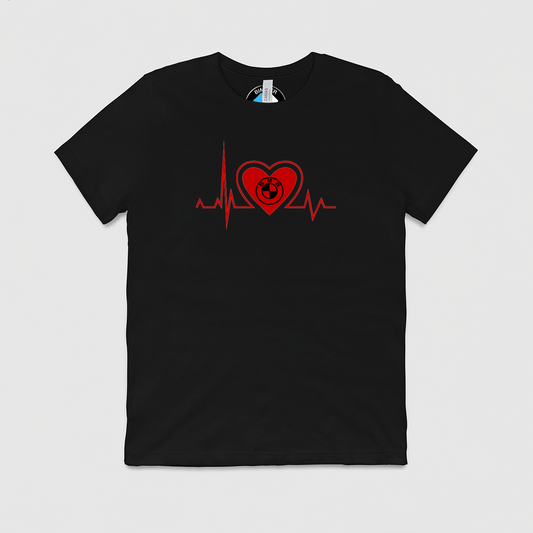 BMW Heart Beat Mens Crew Tee