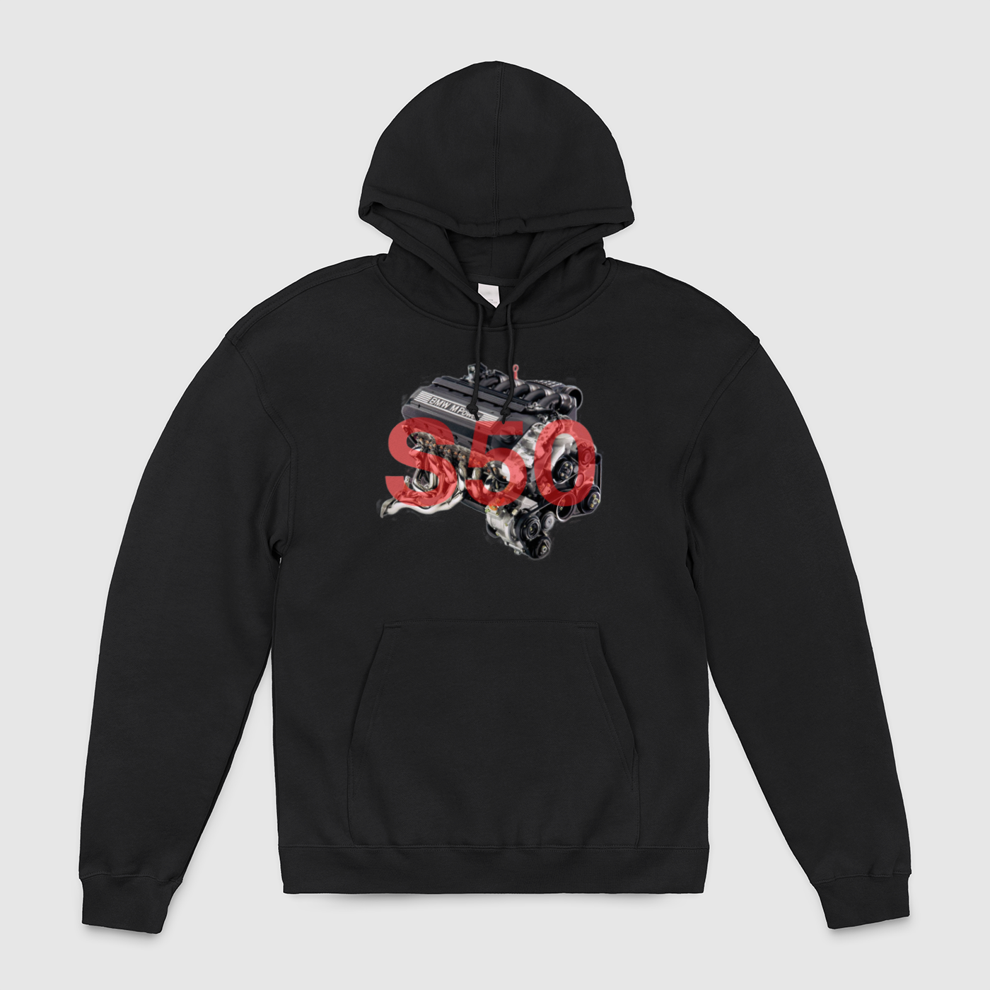 S50 with Text Unisex Pullover Hoodie