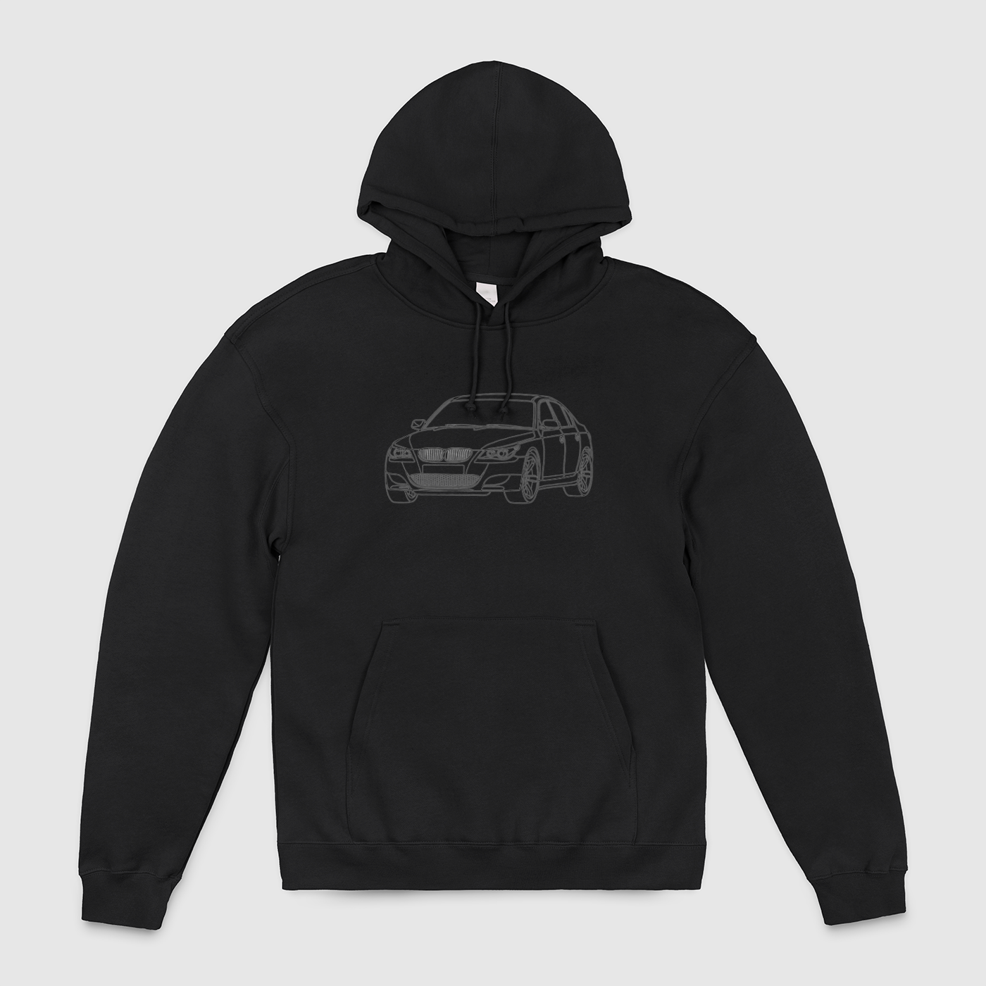 e60 Outline Solo Unisex Pullover Hoodie