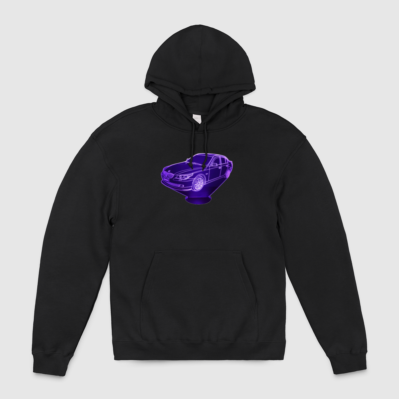 e60 Glow Outline Unisex Pullover Hoodie