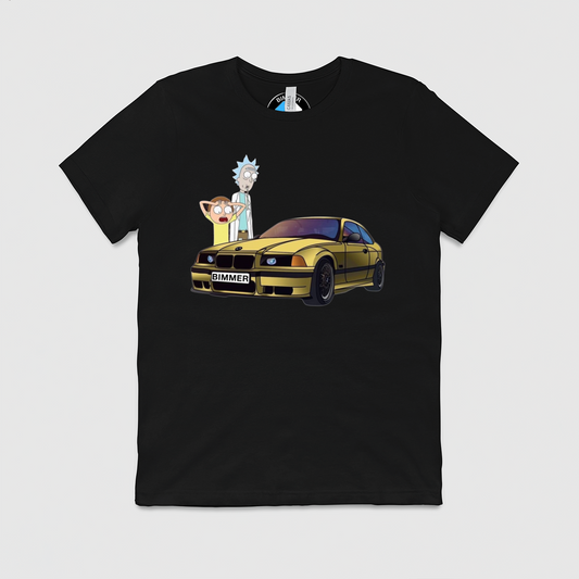 e36 Rick and Morty Fascination Mens Crew Tee