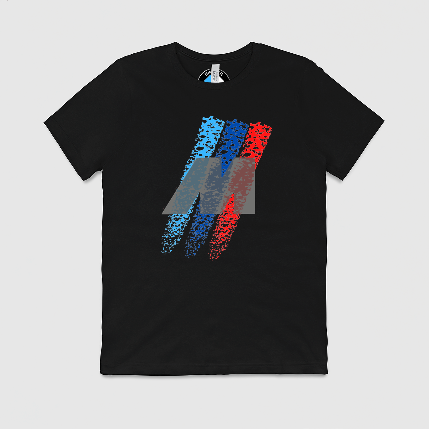 M In Stripes v2 Mens Crew Tee