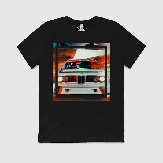 E9 Race Car Blur Mens Crew Tee