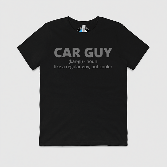 Car Guy Definition  Mens Crew Tee