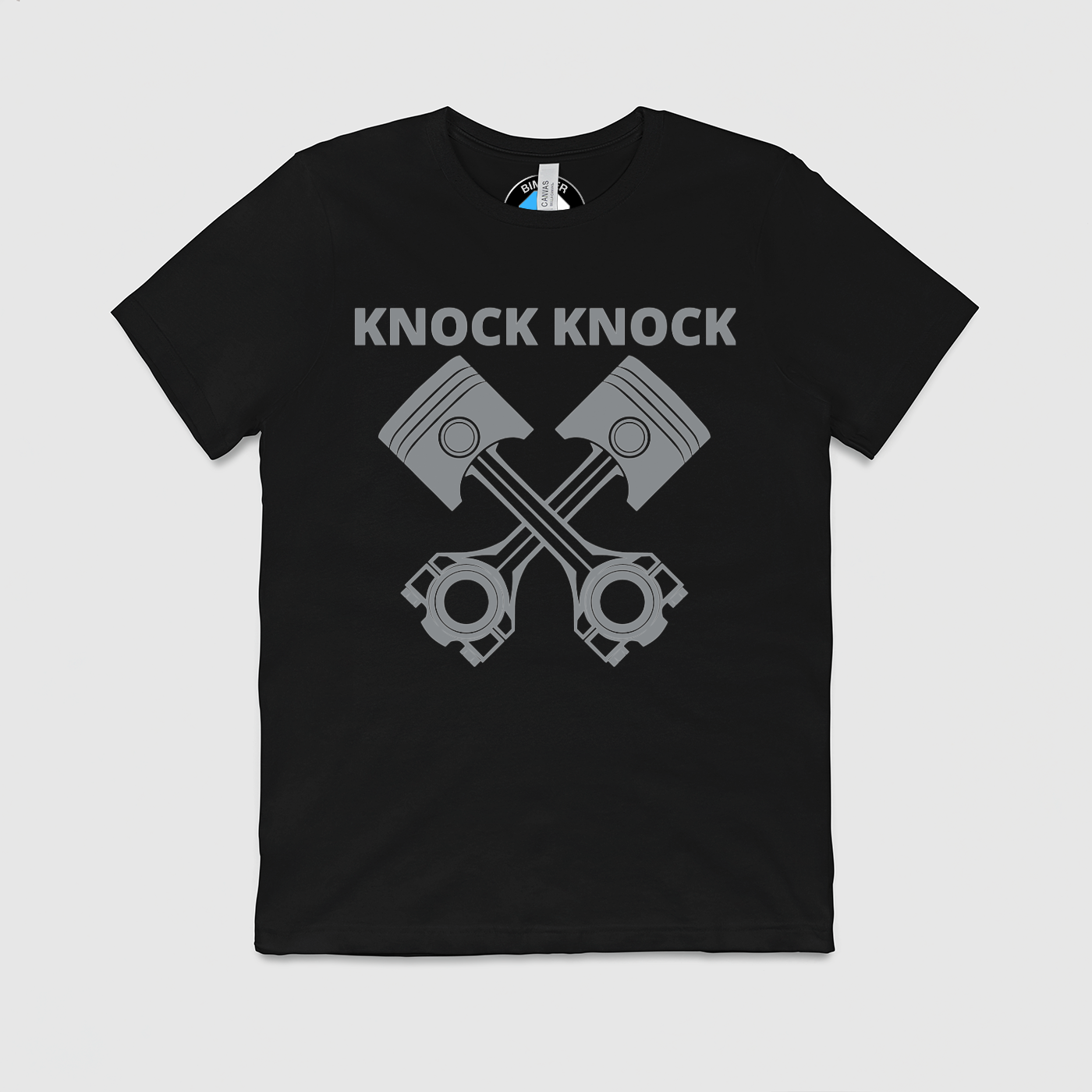 Knock Knock Mens Crew Tee