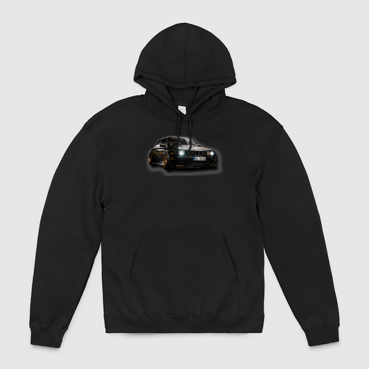 e30 Black Gold Livery Unisex Pullover Hoodie