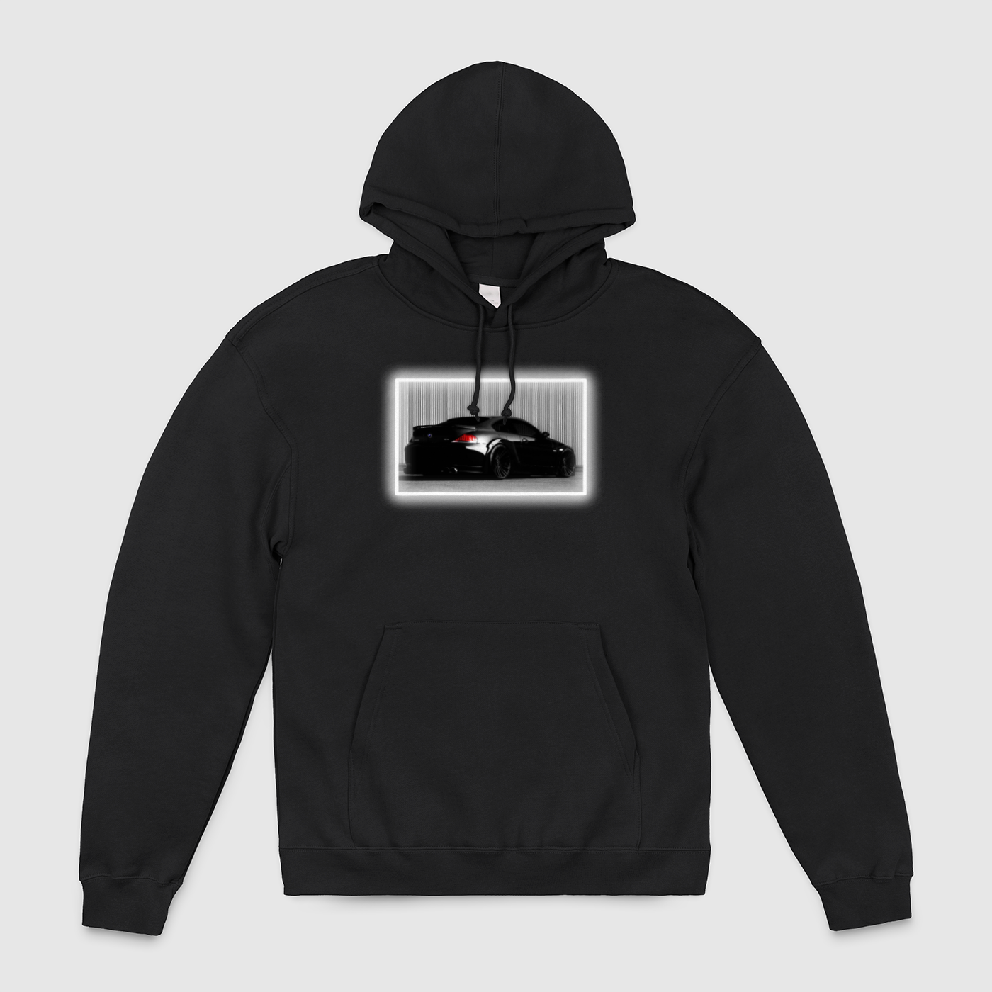 e63 White Glow Unisex Pullover Hoodie