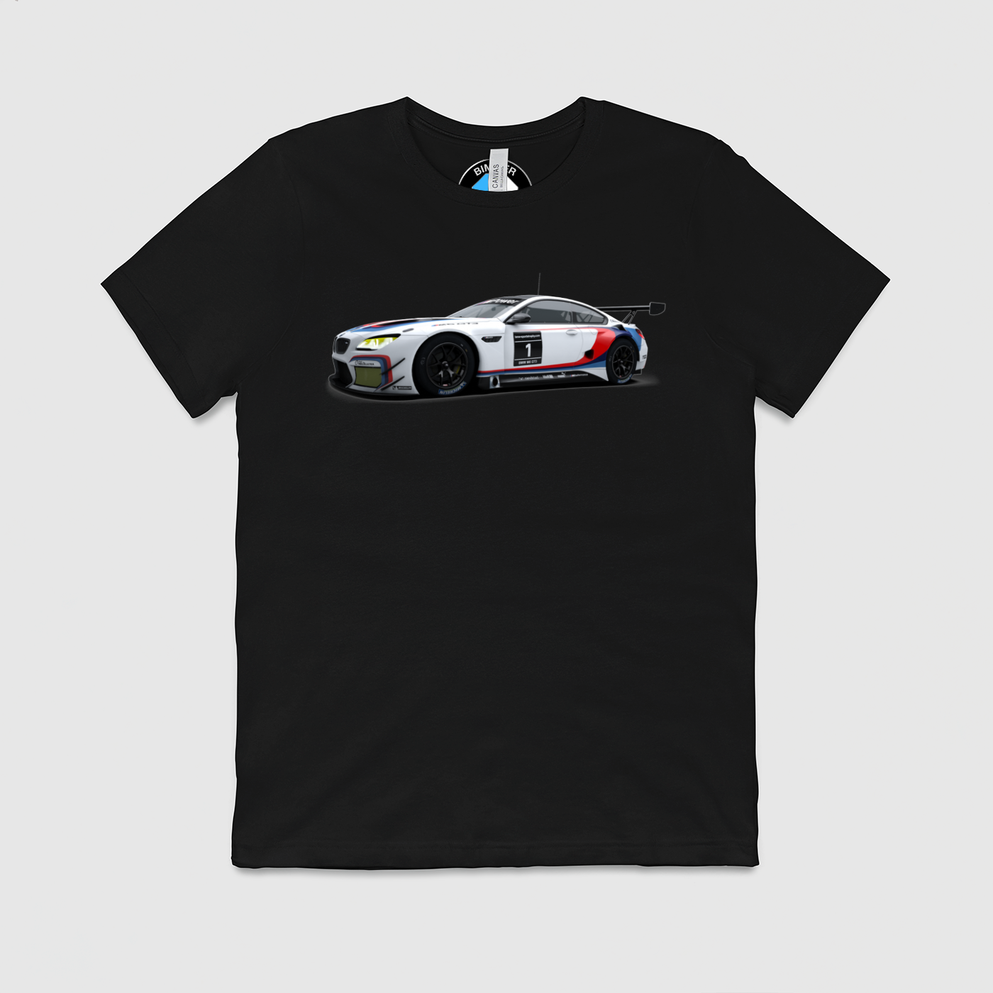 f13 GT3 Side View Mens Crew Tee