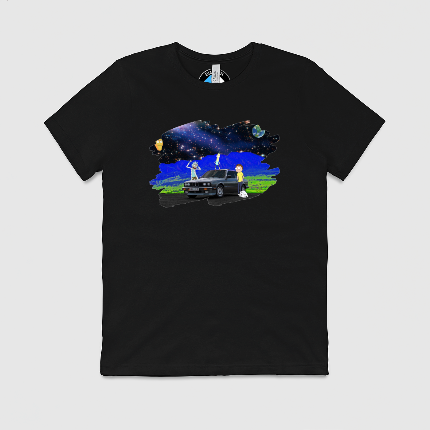 e30 Rick and Morty  Mens Crew Tee