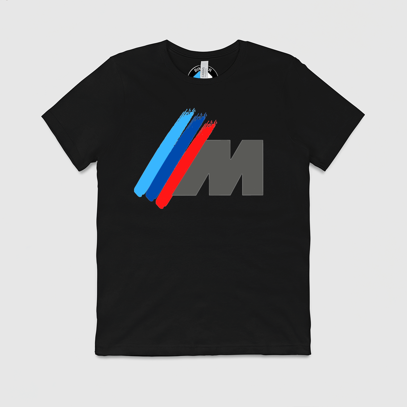 M Stripes v1 Mens Crew Tee