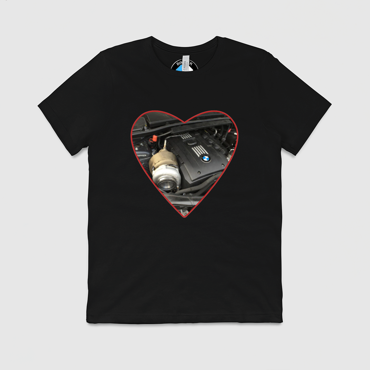 BMW Turbo Love Mens Crew Tee