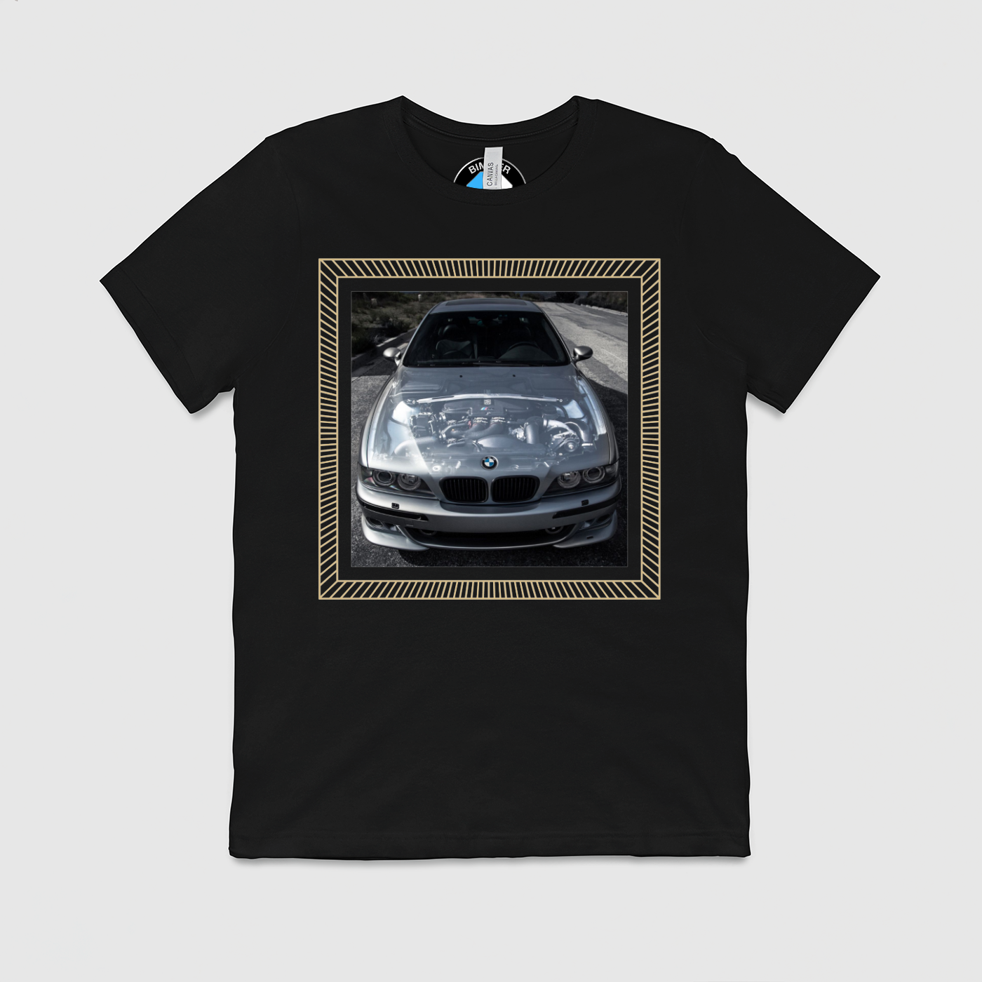 e39 M5 Supercharged Mens Crew Tee