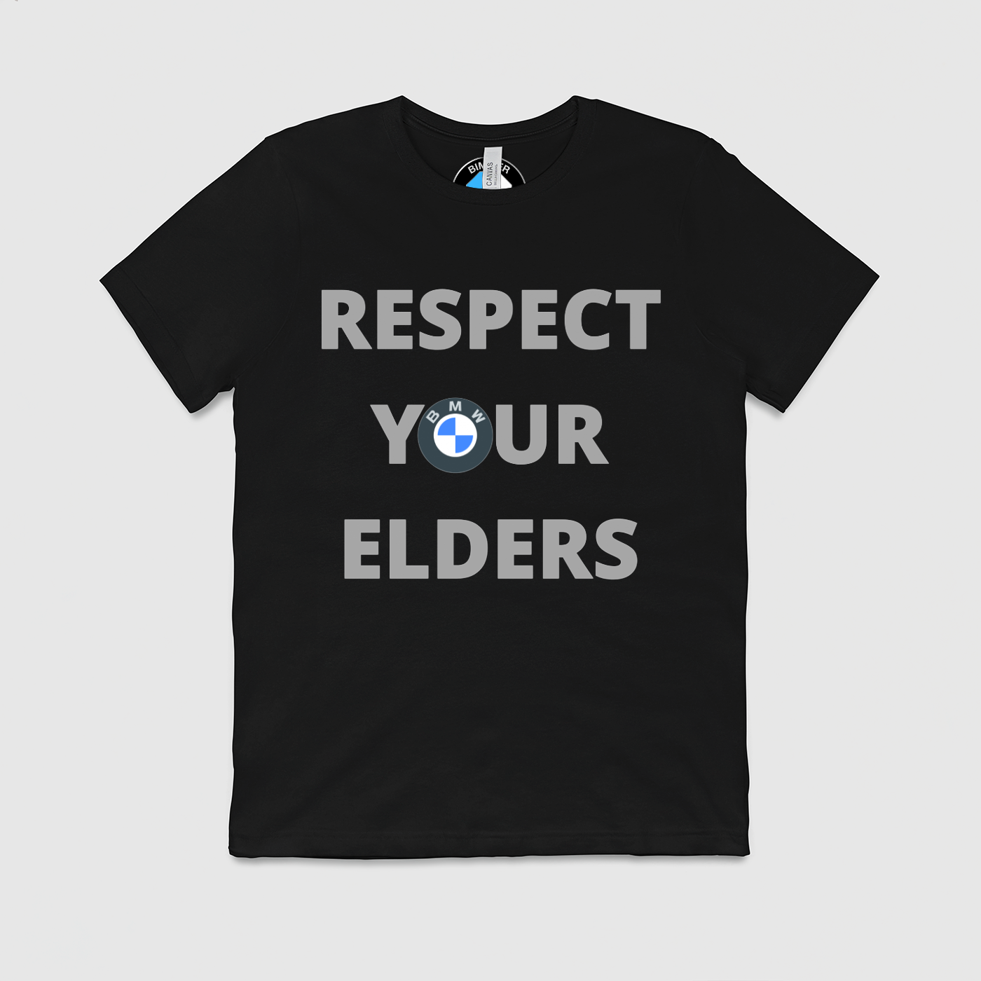 Respect Your Elders Colored Mens Crew Tee