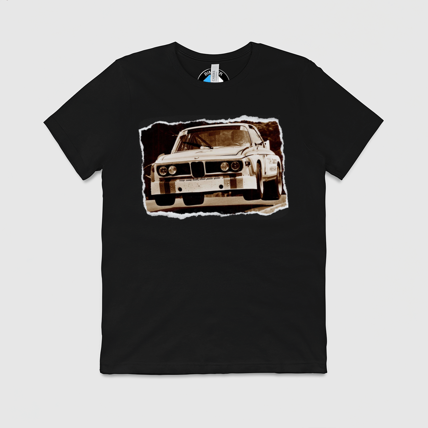 BMW e9 Vintage Racing Mens Crew Tee