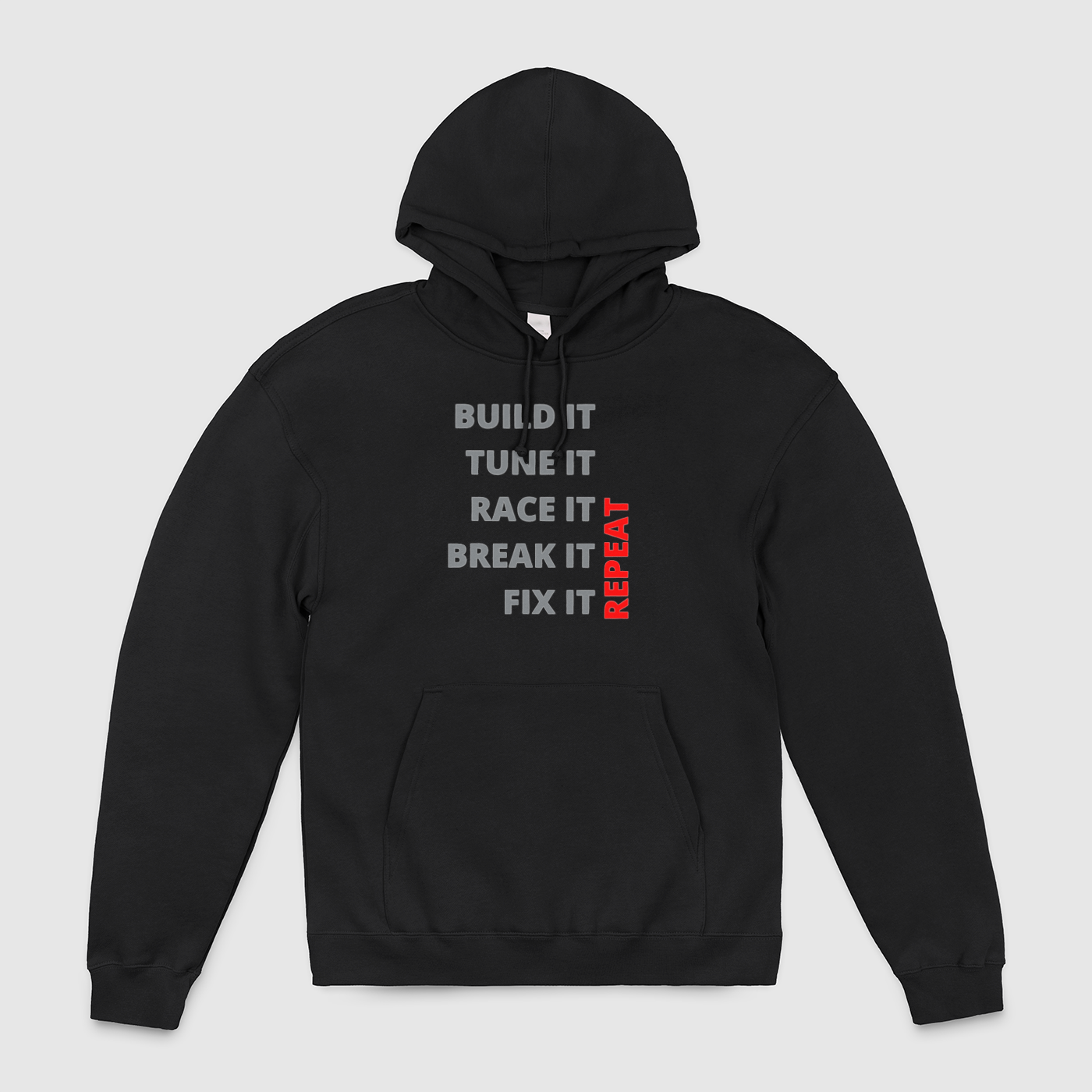 Race Car Process Unisex Pullover Hoodie