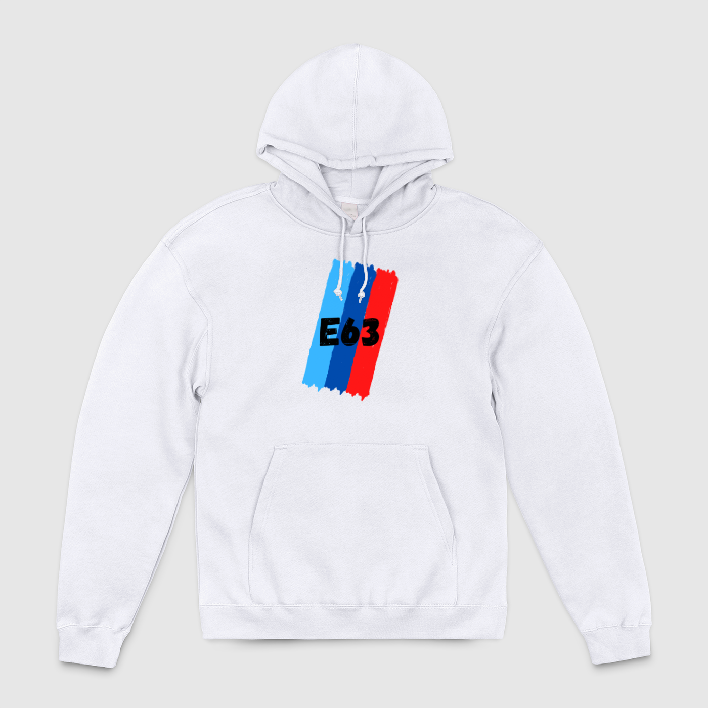 E63 M Stripes Unisex Pullover Hoodie