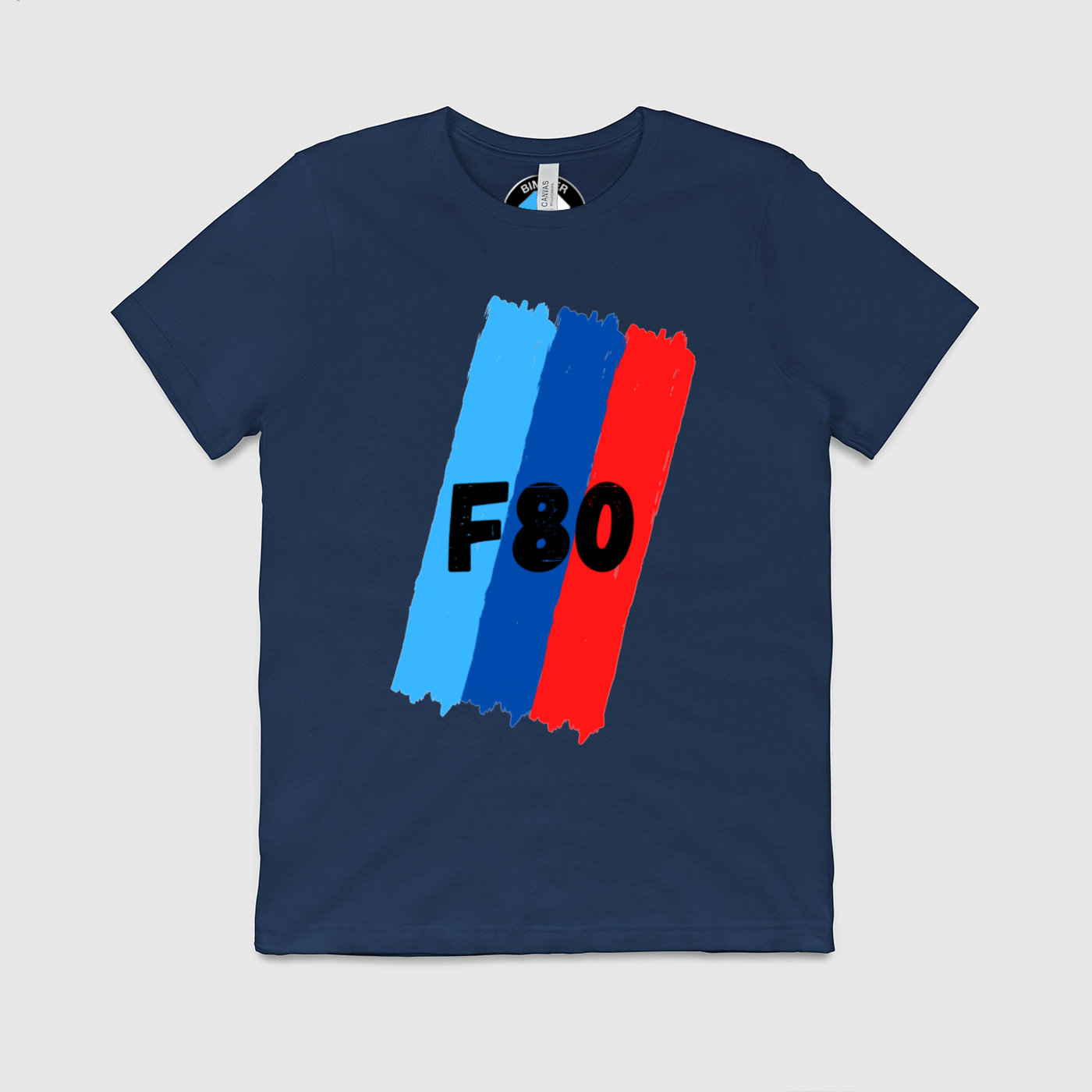 F80 M Stripes Mens Crew Tee