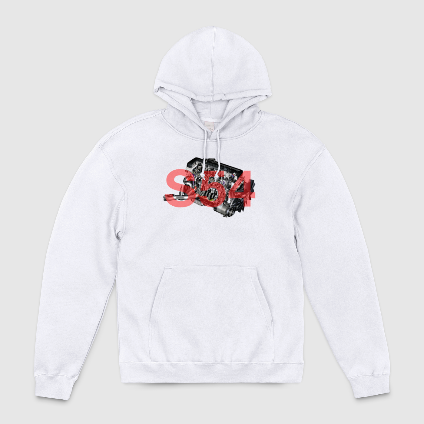 S54 with Text Unisex Pullover Hoodie