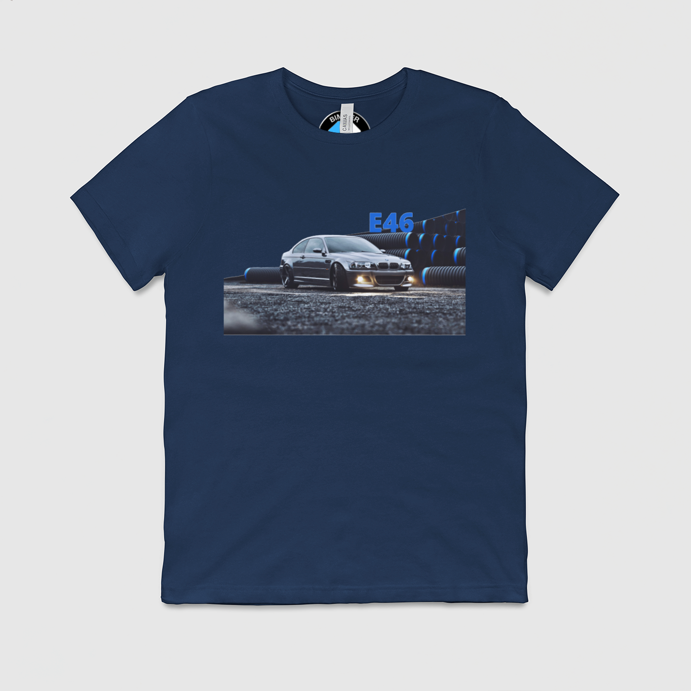 e46 Pipes Mens Crew Tee