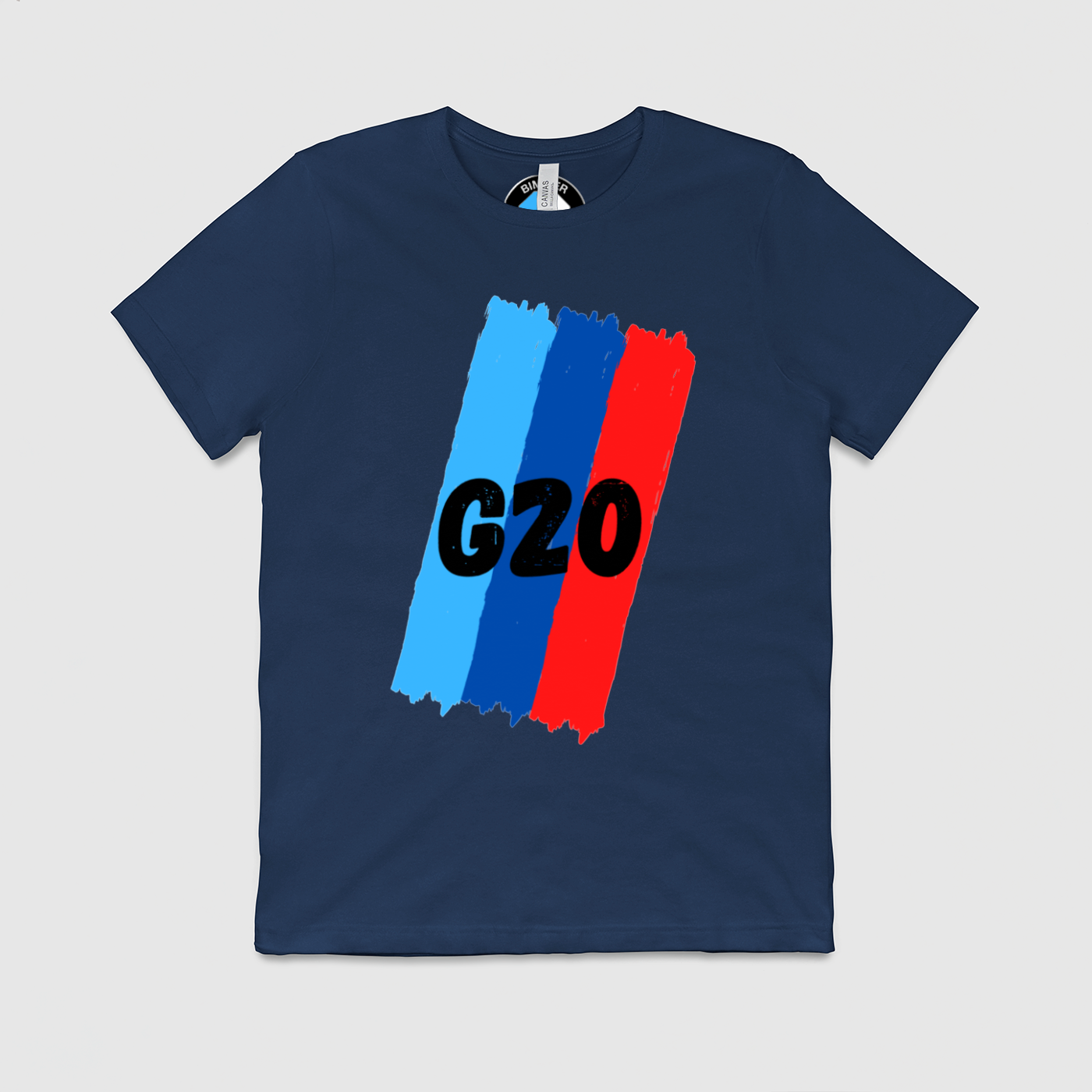 G20 M Stripes Mens Crew Tee