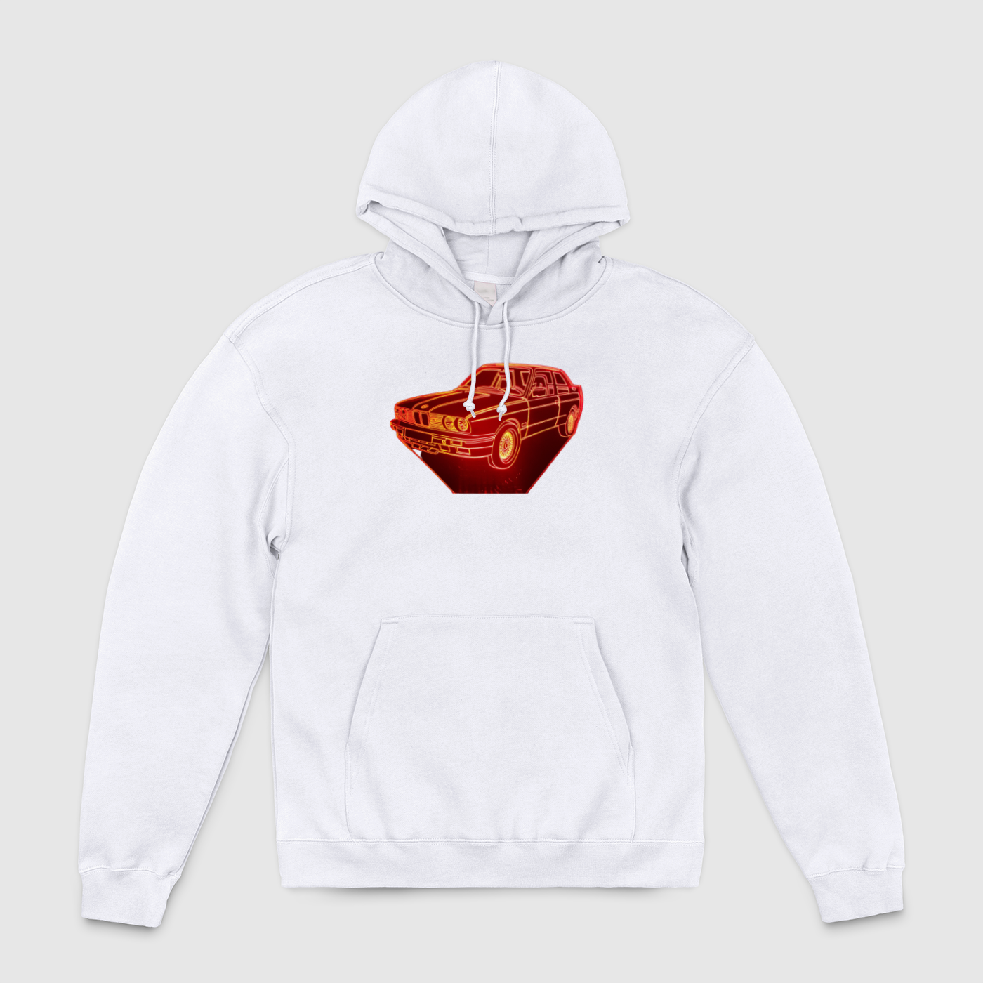 e30 Glow Outline Unisex Pullover Hoodie