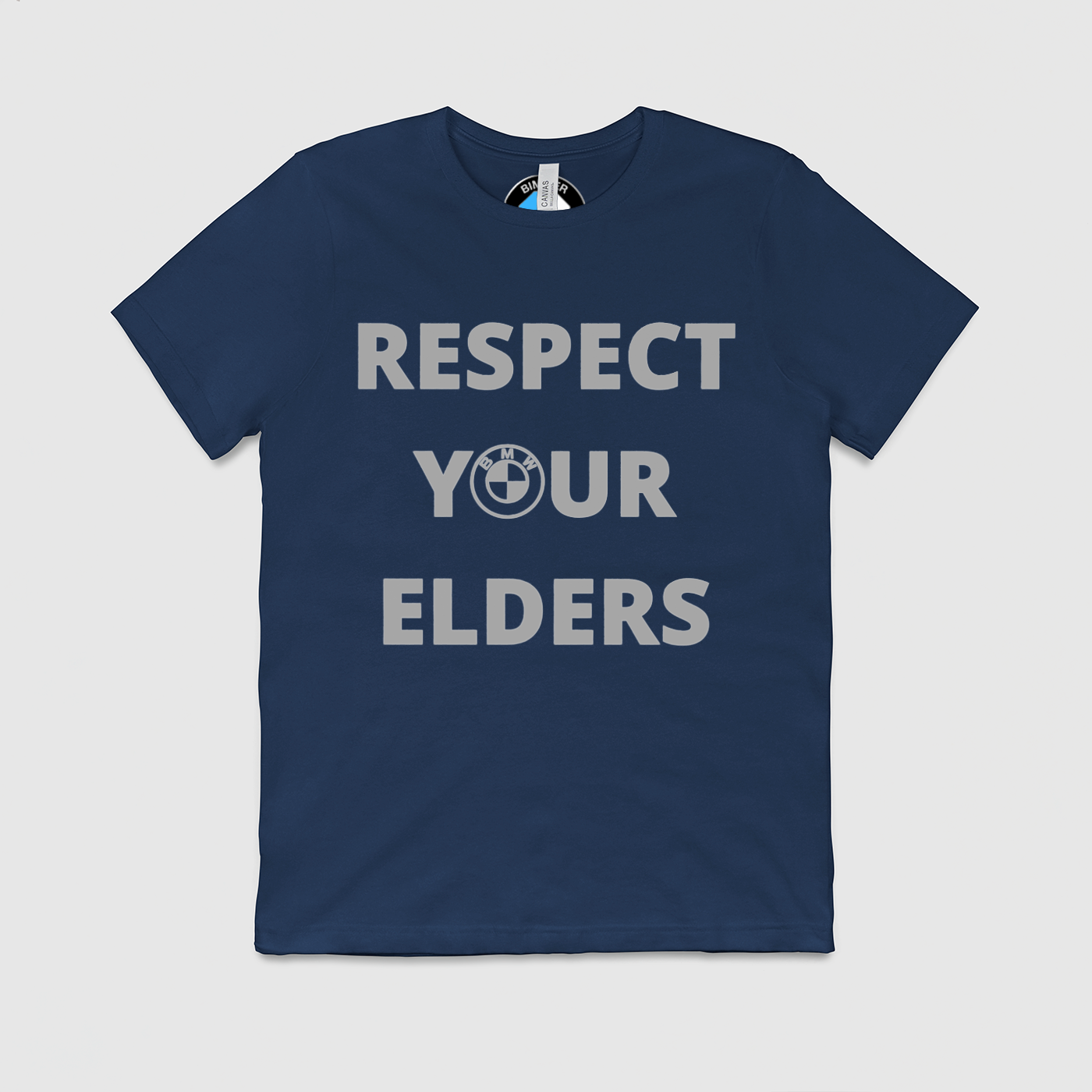 Respect Your Elders Plain Mens Crew Tee