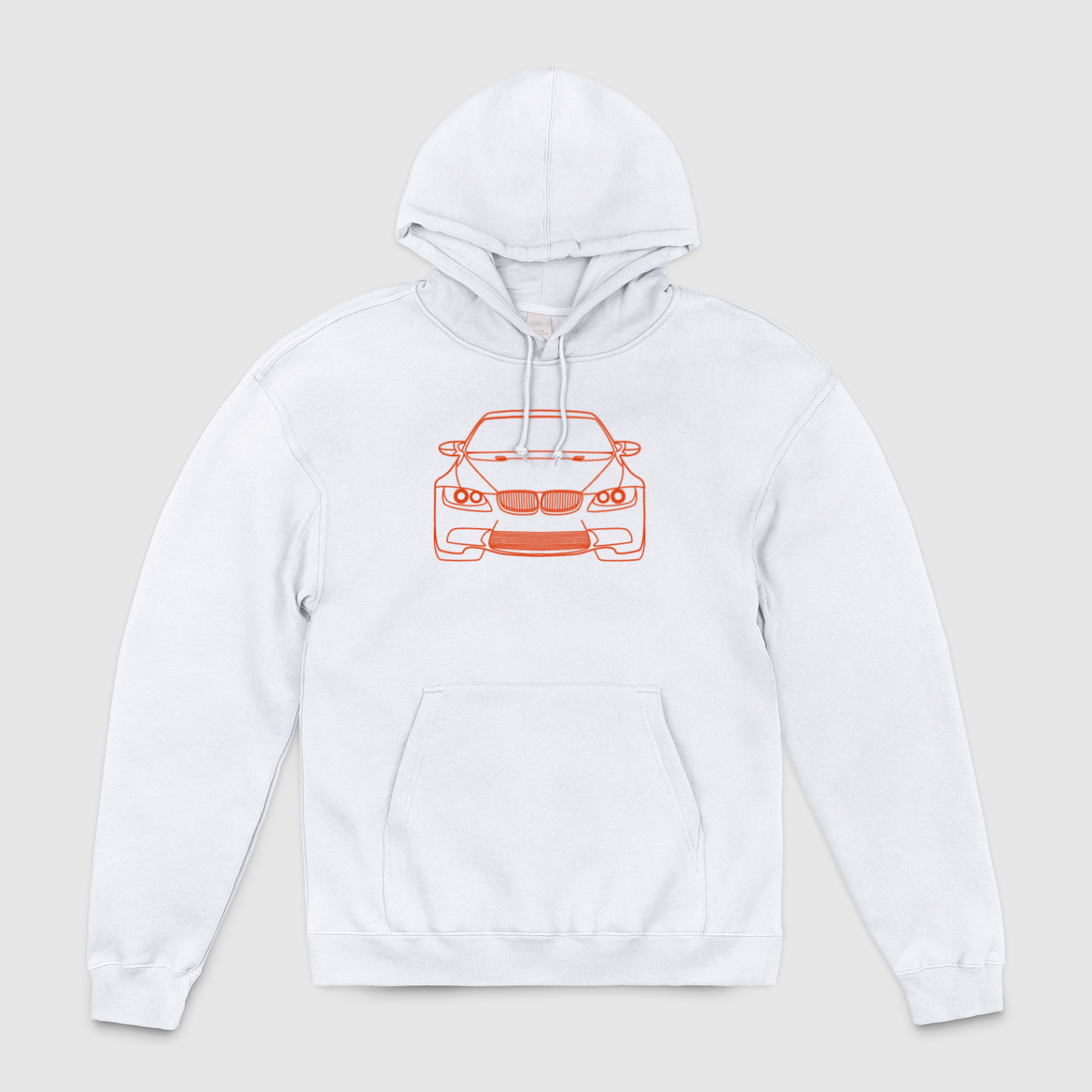 e92 x e93 Front Outline Unisex Pullover Hoodie