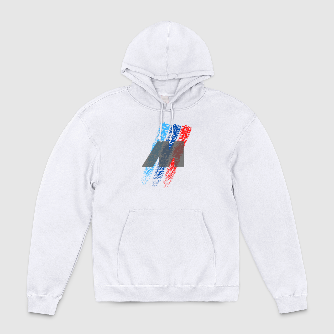 M In Stripes v2 Unisex Pullover Hoodie