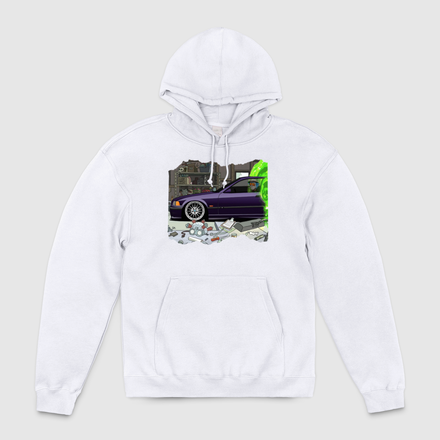 e36 Rick Faded Unisex Pullover Hoodie