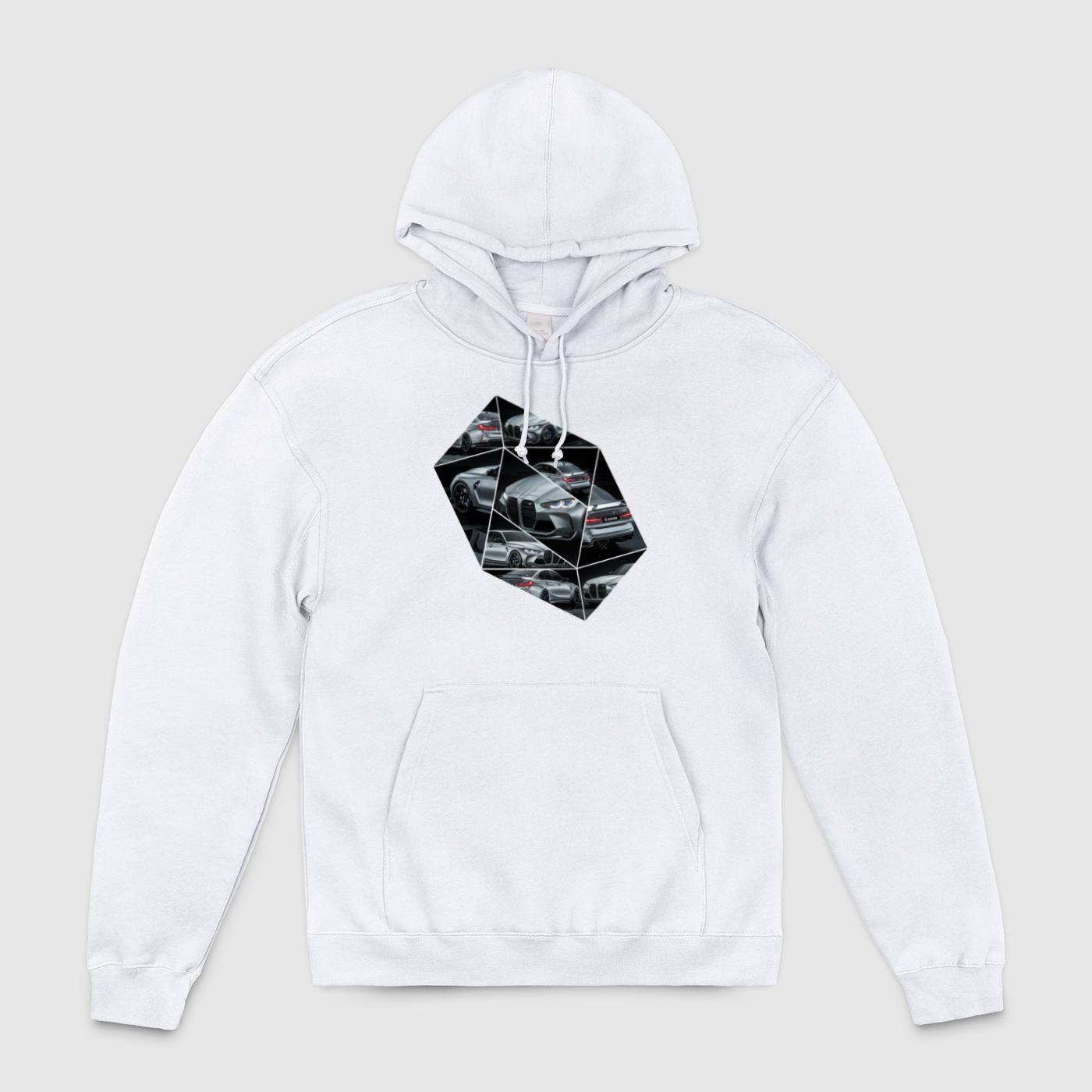 g80 M3 Reflective Diamond Unisex Pullover Hoodie