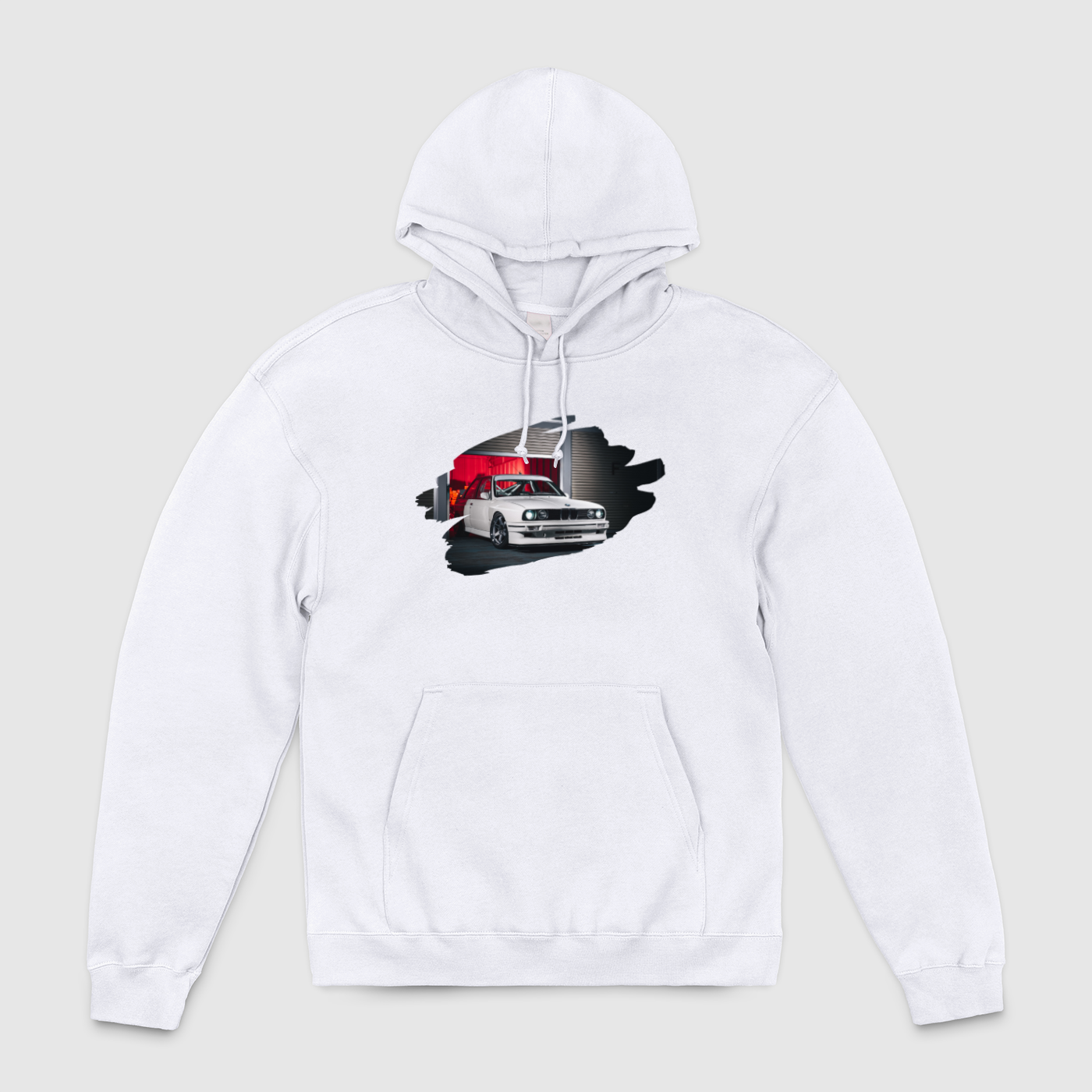 e30 Red Garage Unisex Pullover Hoodie