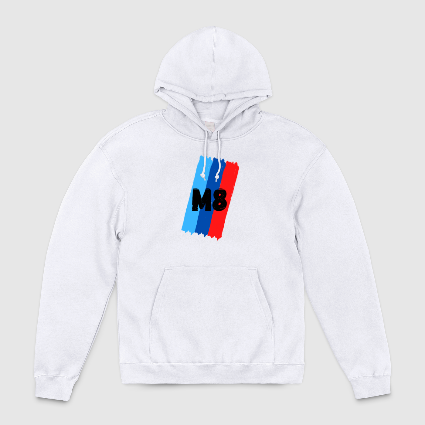 M8 M Stripes Unisex Pullover Hoodie