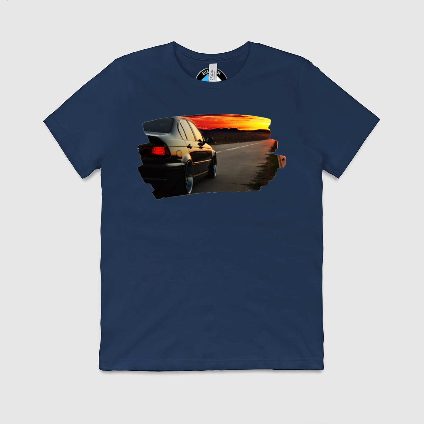 e46 Sunset Road Mens Crew Tee