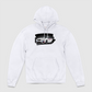 M2 White M Stripes Unisex Pullover Hoodie