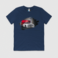 e30 Red Garage Mens Crew Tee