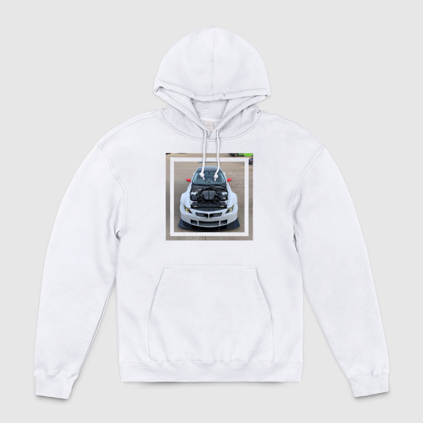 e63 M6 V10 Race Car Unisex Pullover Hoodie