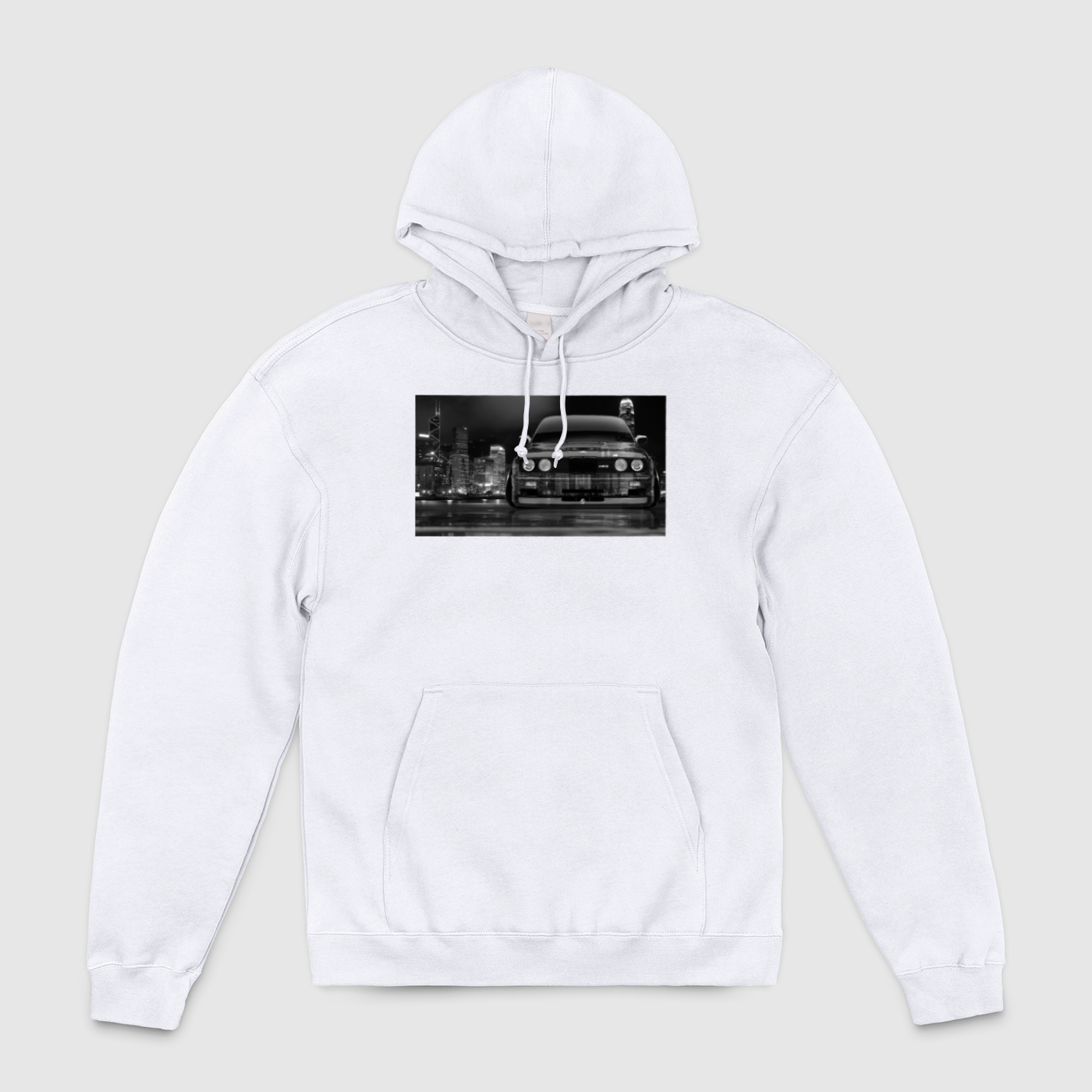 e30 City Transparent Unisex Pullover Hoodie