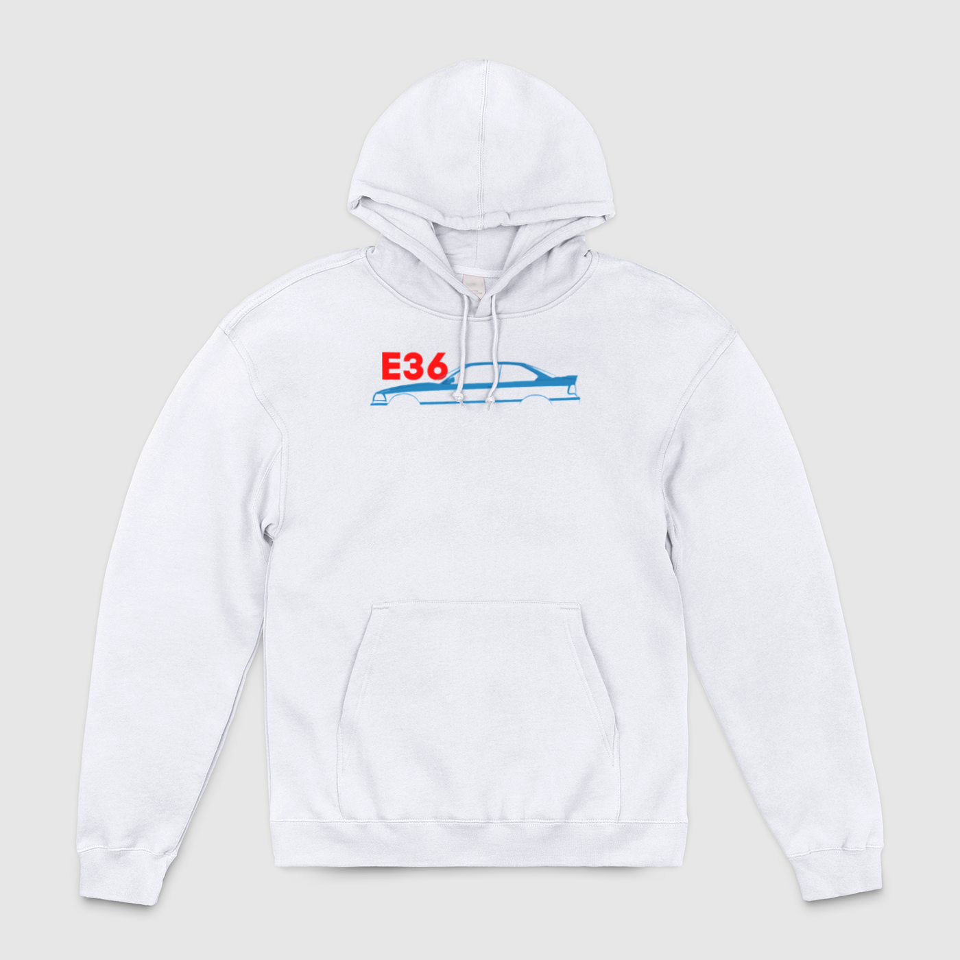 e36 Side Outline Unisex Pullover Hoodie