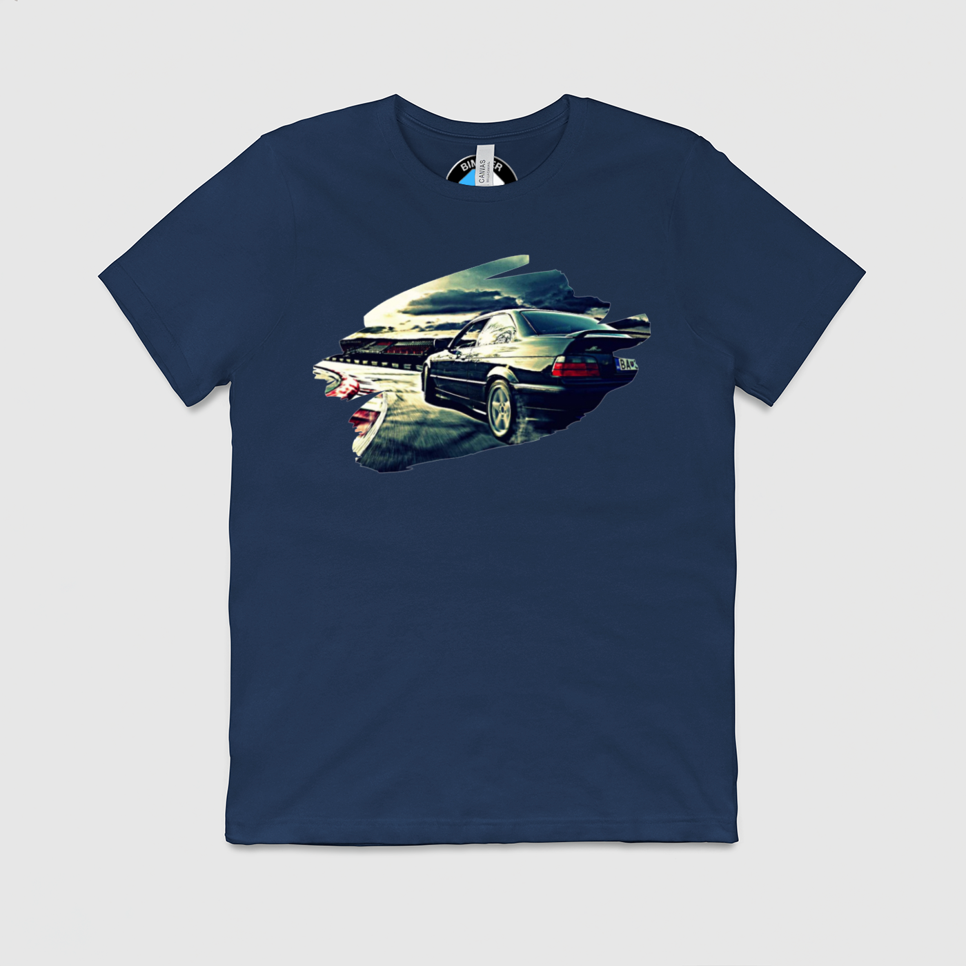 e36 Drift On Track Mens Crew Tee