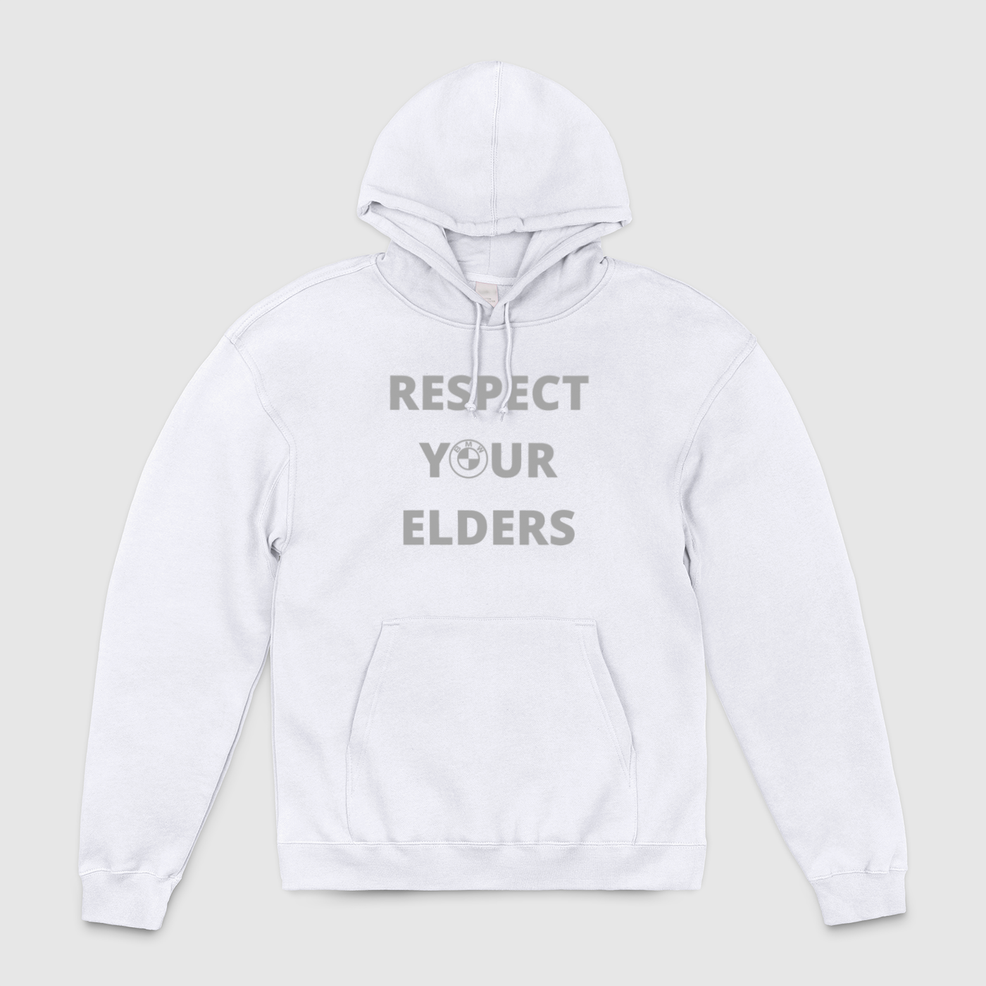 Respect Your Elders Plain Unisex Pullover Hoodie