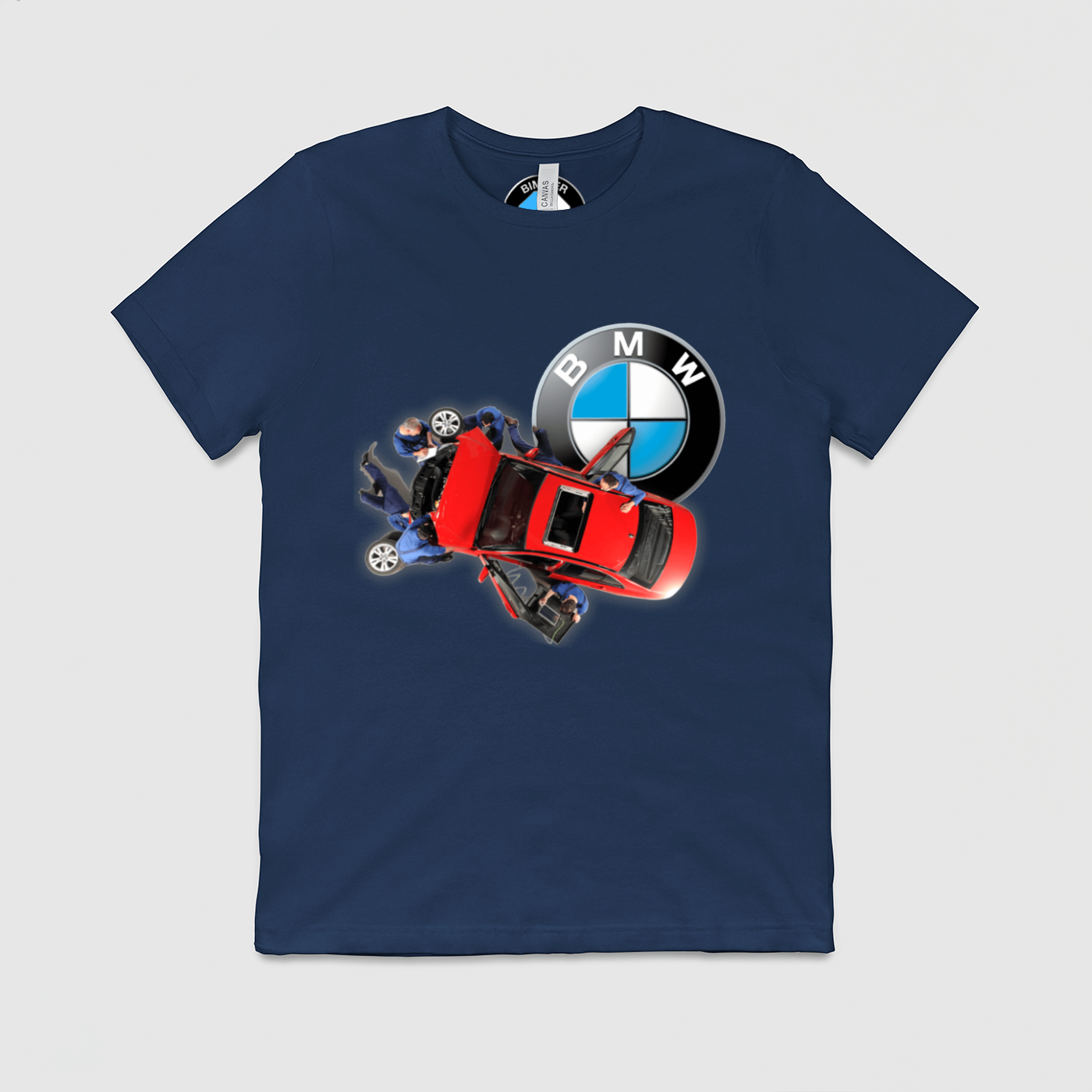 BMW Mechanics Working Mens Crew Tee