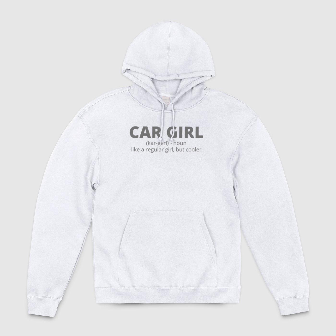 Car Girl Definition Unisex Pullover Hoodie