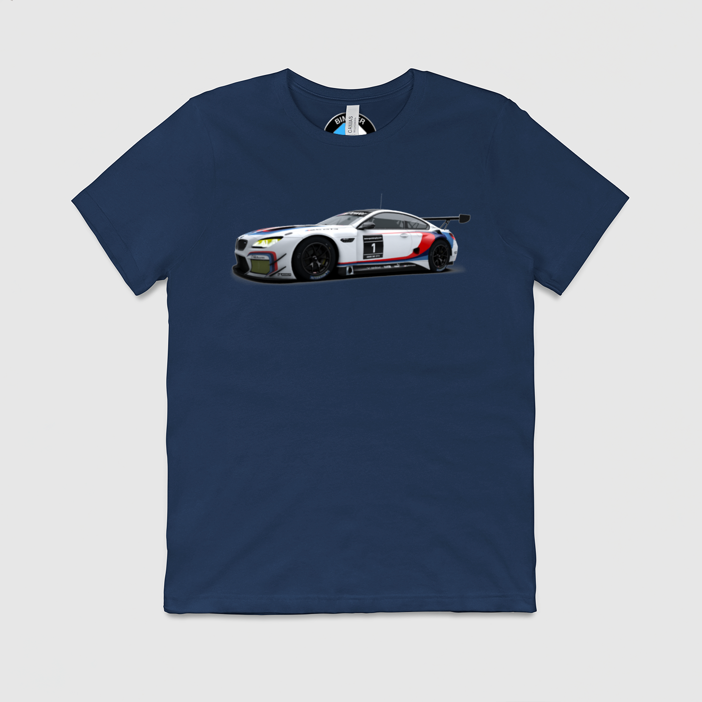 f13 GT3 Side View Mens Crew Tee