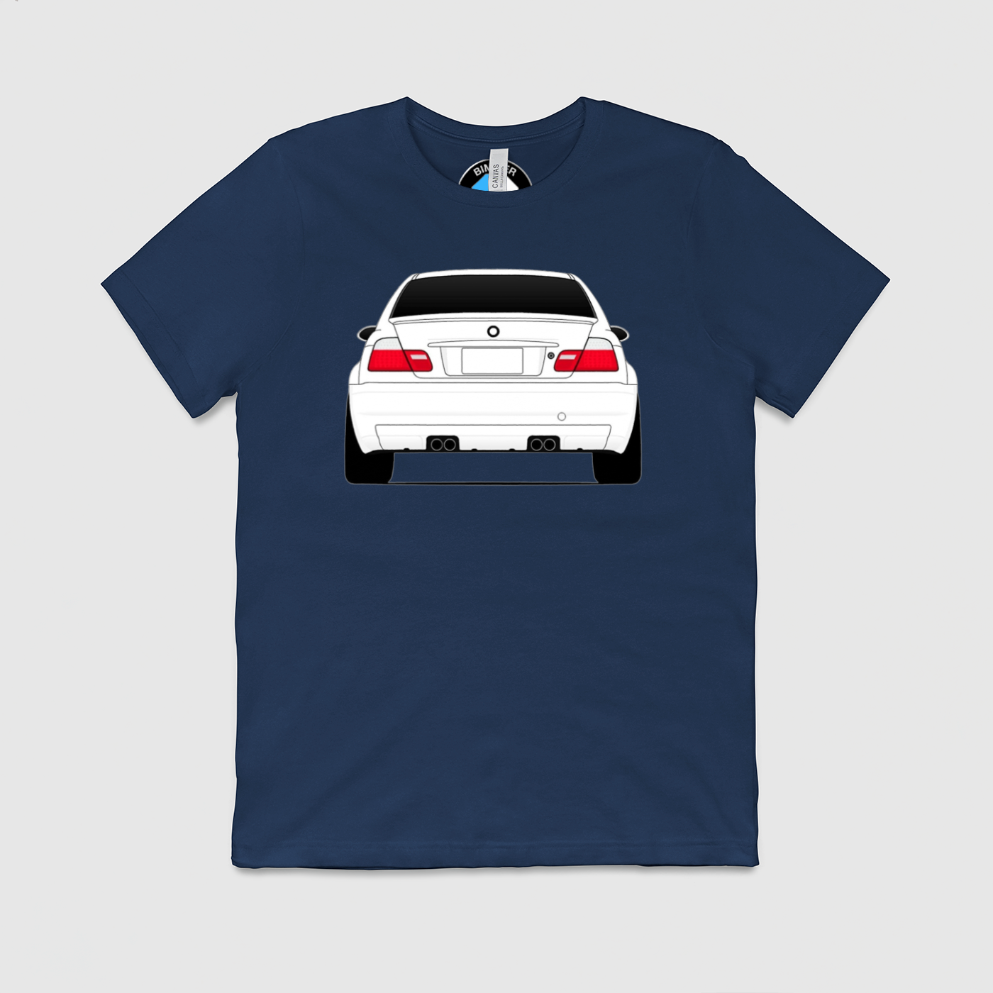 e46 Rear View Mens Crew Tee